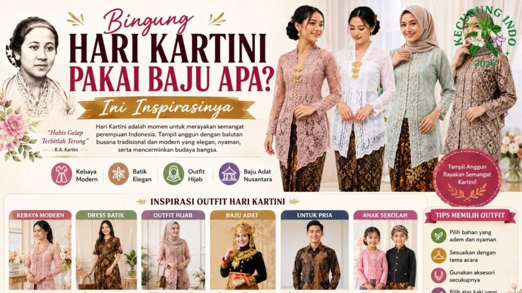 Hari Kartini Pakai Baju Apa