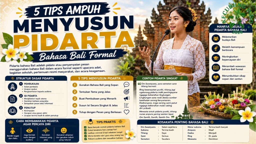 pidarta bahasa bali