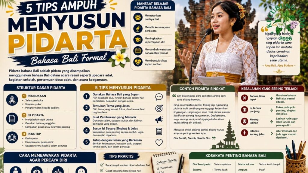 pidarta bahasa bali