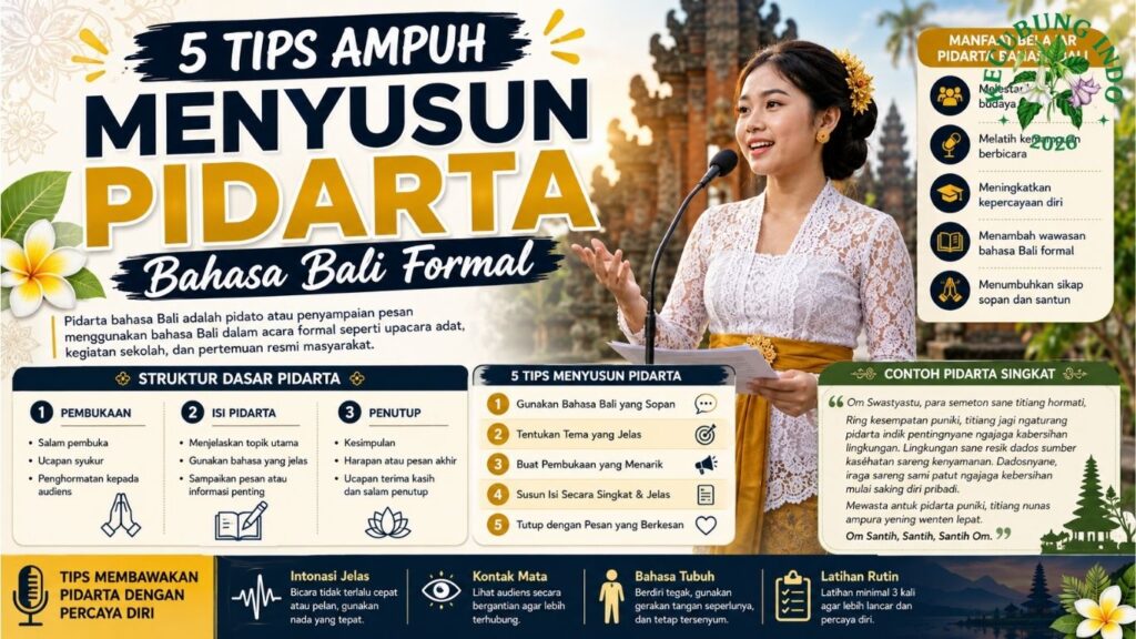 pidarta bahasa bali