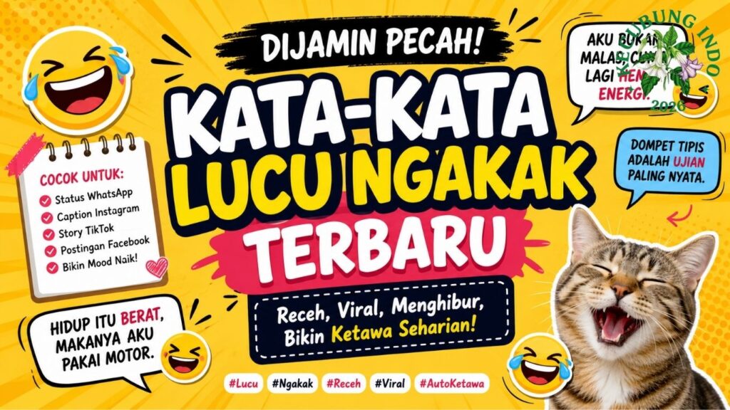 Kata-Kata Lucu Ngakak