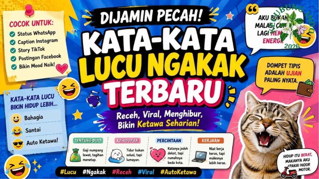 Kata-Kata Lucu Ngakak