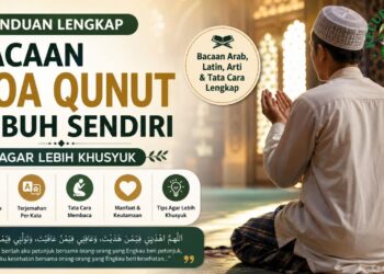 doa qunut subuh sendiri