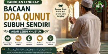 doa qunut subuh sendiri