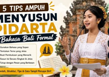 pidarta bahasa bali
