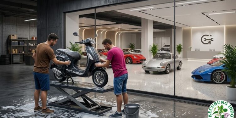 Cuci Motor Terdekat