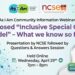 NCSE Info